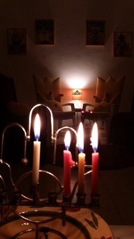 my menorah at tulip